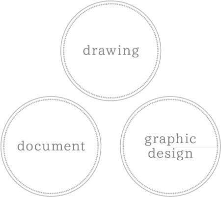 drawing・document・graphic design